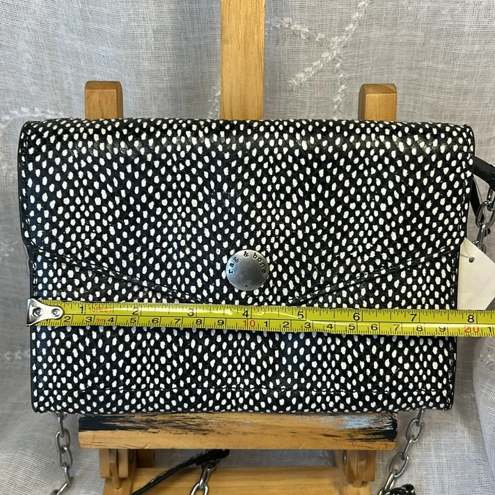 NWT Rag and Bone leather chain pocketbook bag